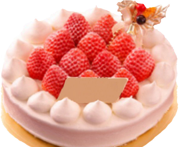 クリスマスケーキの画像