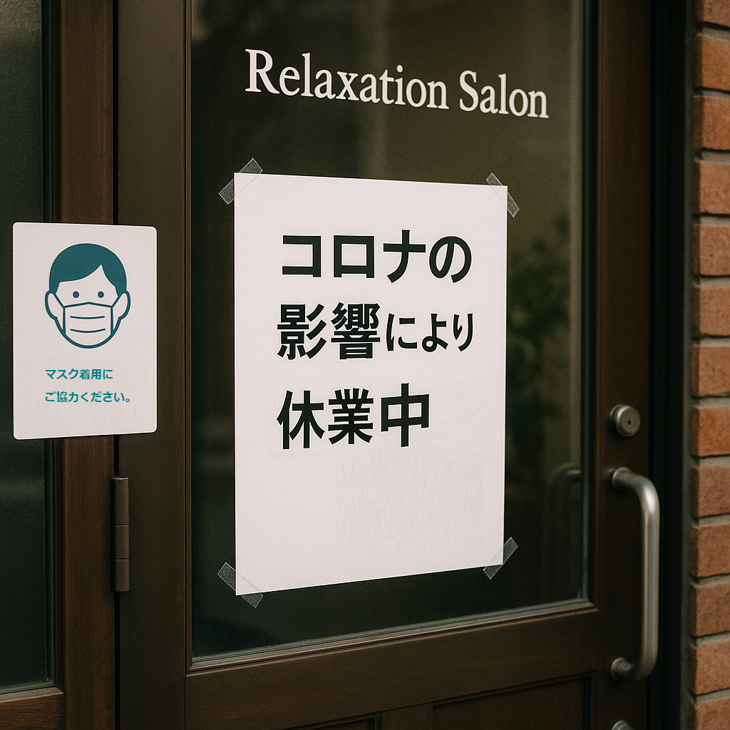 コロナの影響イメージ画像